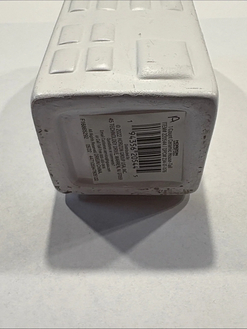 Target white Ceramic Houses tall home decor accent rustic farmhouse